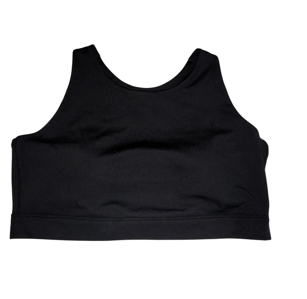 Gapfit Sports Bra Size XL Black Gap Activewear Workout High Impact Adjustable